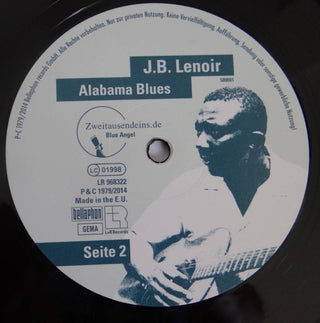 J.B. Lenoir : Alabama Blues (LP, Album, Ltd, RE, 180)