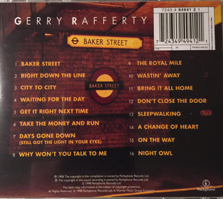 Gerry Rafferty : Baker Street (CD, Comp, RE)