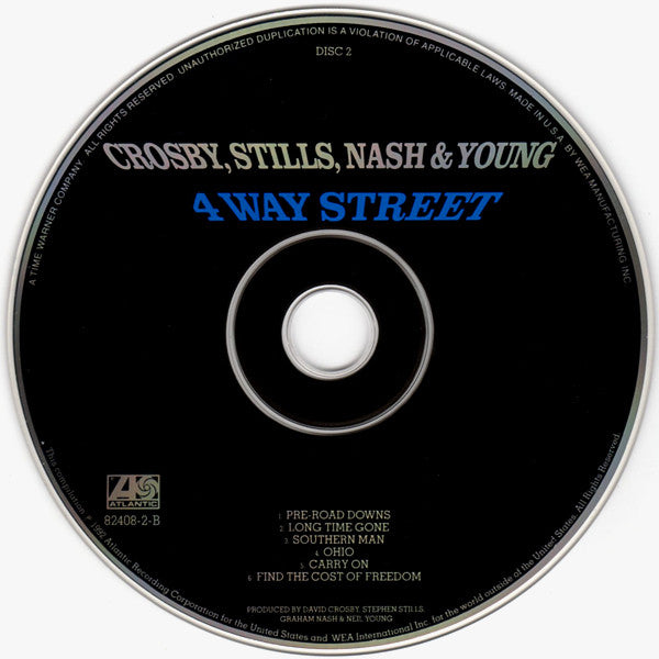 Crosby, Stills, Nash & Young : 4 Way Street (2xCD, Album, RE, RM, SRC)