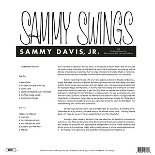 Sammy Davis Jr. : Sammy Swings (LP, Album, 180)