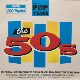 Various : The 50's (10xCD, Comp, Pap)