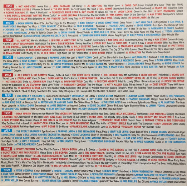 Various : The 50's (10xCD, Comp, Pap)