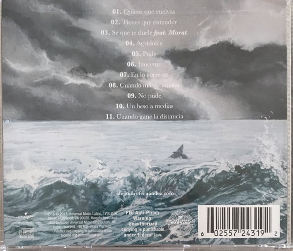 Alejandro Fernández : Rompiendo Fronteras (CD, Album)