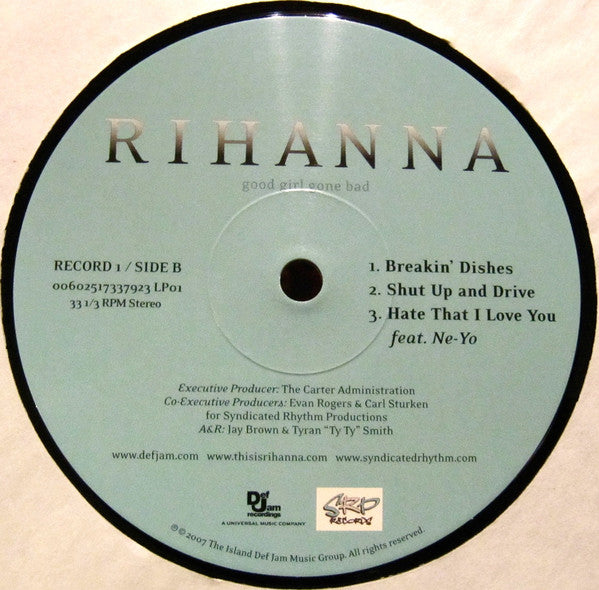 Rihanna : Good Girl Gone Bad (2xLP, Album, RE, 180)