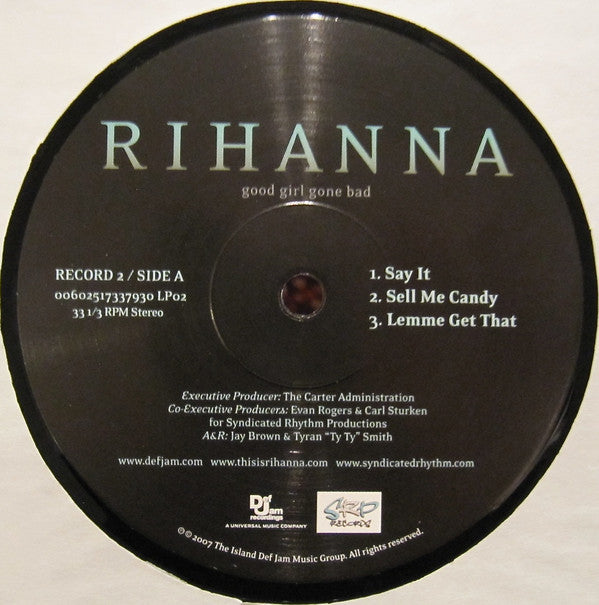 Rihanna : Good Girl Gone Bad (2xLP, Album, RE, 180)
