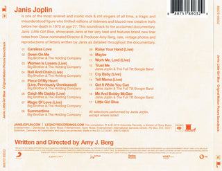 Janis* : Little Girl Blue Original Motion Picture Soundtrack (CD, Comp)