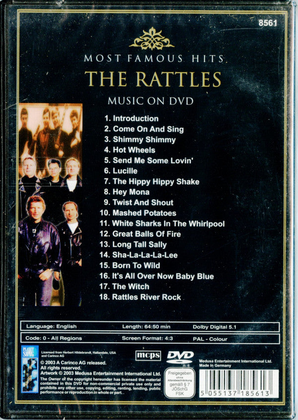 The Rattles : Most Famous Hits - Absolutely Live (DVD-V, PAL)