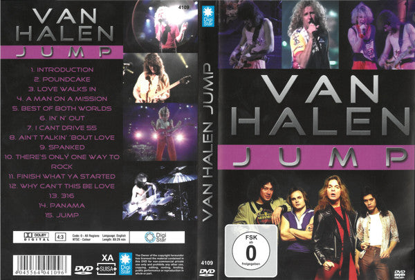 Van Halen : Jump (DVD-V, Unofficial, NTSC)