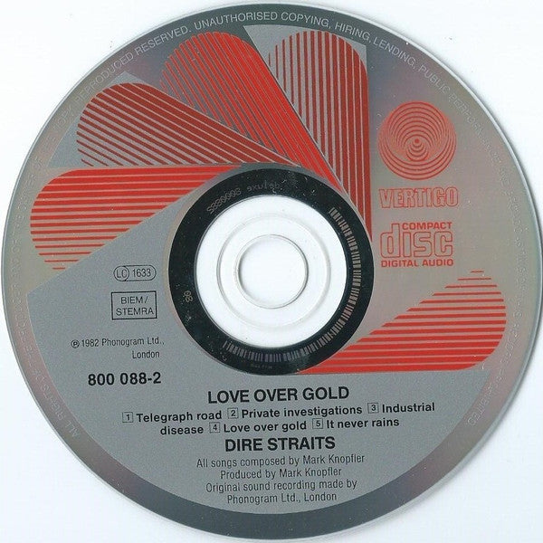 Dire Straits : Love Over Gold (CD, Album, RE, RM)
