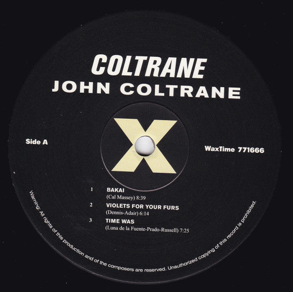 John Coltrane : Coltrane (LP, Album, Ltd, RE, RM, 180)