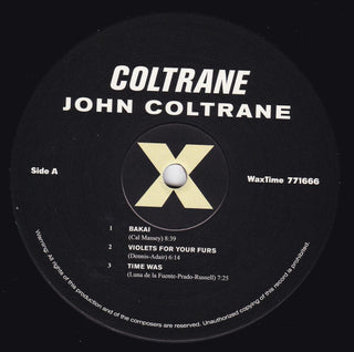 John Coltrane : Coltrane (LP, Album, Ltd, RE, RM, 180)