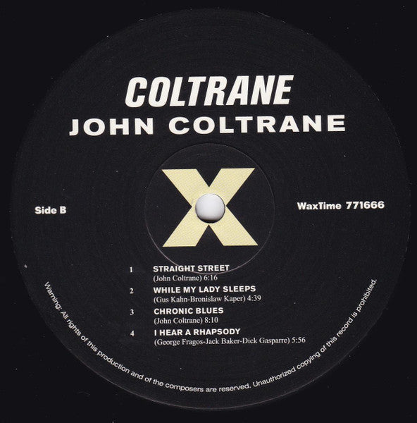 John Coltrane : Coltrane (LP, Album, Ltd, RE, RM, 180)