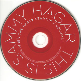 Sammy Hagar : This Is Sammy Hagar / When The Party Started / Volume 1 (CD, Album, Comp)