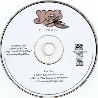 Yes : Yesshows (2xCD, Album, RE, RM)