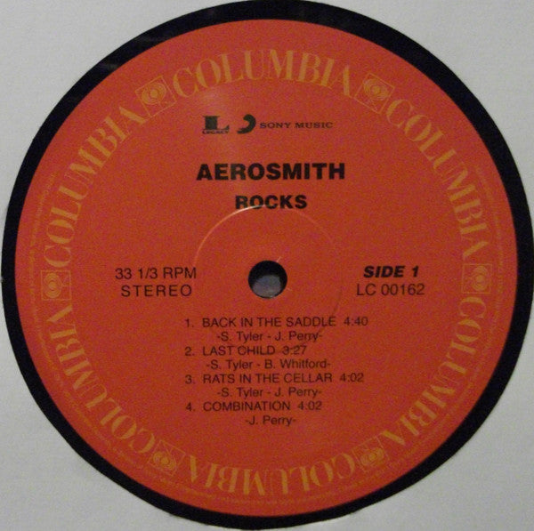 Aerosmith : Rocks (LP, Album, RE, RM, 180)
