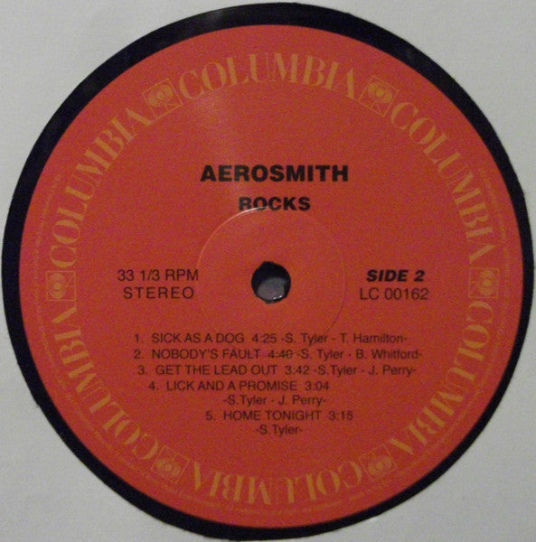 Aerosmith : Rocks (LP, Album, RE, RM, 180)