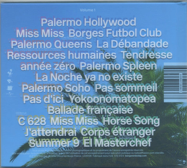 Benjamin Biolay : Palermo Hollywood  (CD, Album + CD + S/Edition)
