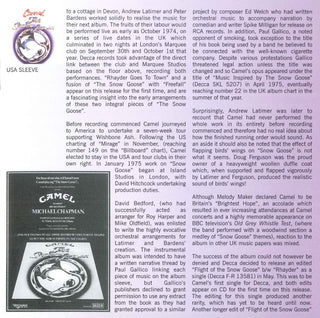 Camel : Music Inspired By The Snow Goose (CD, Album, RE, RM, RP)