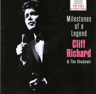 Cliff Richard & The Shadows : Milestones Of A Legend (10xCD + Box, Comp)
