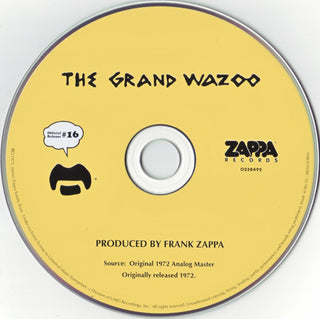 Frank Zappa : The Grand Wazoo (CD, Album, RE, RM, RP, Arv)