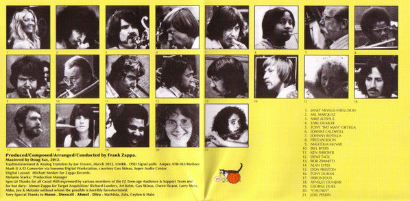 Frank Zappa : The Grand Wazoo (CD, Album, RE, RM, RP, Arv)