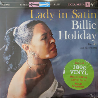 Billie Holiday With Ray Ellis And His Orchestra : Lady In Satin (LP, Album, RE)