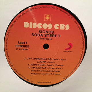 Soda Stereo : Signos (LP, Album, RE, RM, 180)