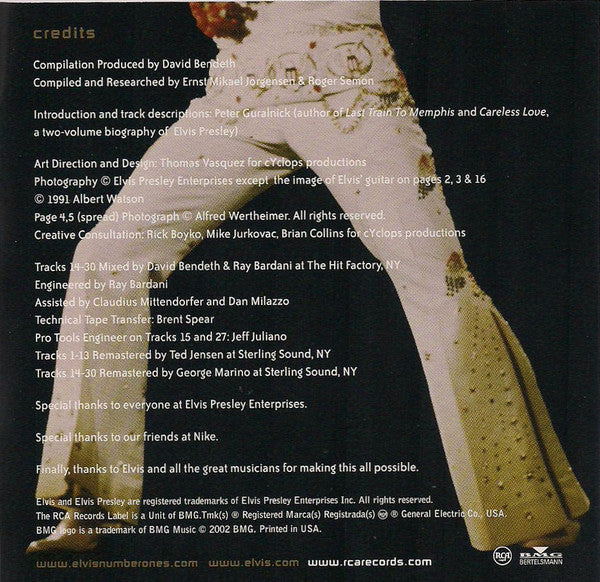Elvis Presley : ELV1S 30 #1 Hits (CD, Comp, RM, Opt)