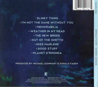 Donald Fagen : Sunken Condos (CD, Album, RP)