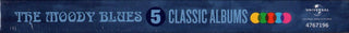 The Moody Blues : 5 Classic Albums (CD, Album, RE, RM + CD, Album, RE, RM + CD, Album,)