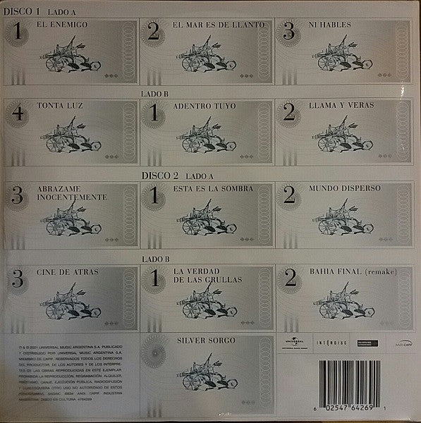 Luis Alberto Spinetta : Silver Sorgo (2xLP, RE, 180)