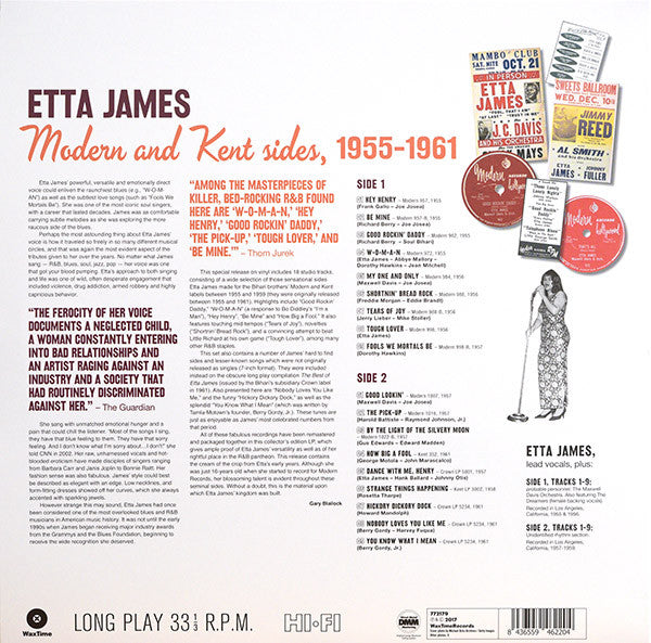Etta James : Tears Of Joy Modern and Kent Sides 1955-1961 (LP, Comp, Dis)