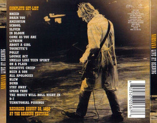 Nirvana : Live At Reading (CD, Album, RP, Dig)