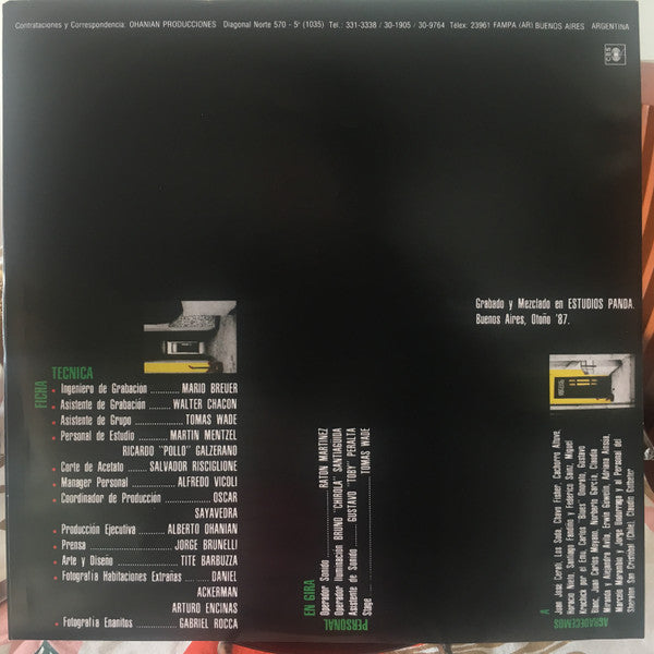 Enanitos Verdes : Habitaciones Extrañas (LP, Album, RE, RM)