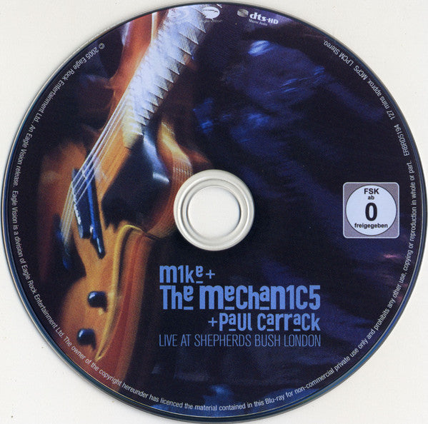Mike & The Mechanics + Paul Carrack : Live At Shepherds Bush London (Blu-ray, Multichannel)