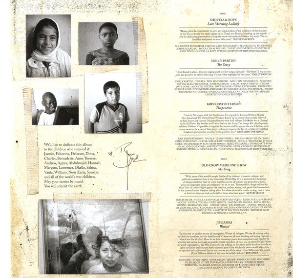 Various : Cover Stories: Brandi Carlile Celebrates 10 Years Of The Story - An Album To Benefit War Child (2xLP)