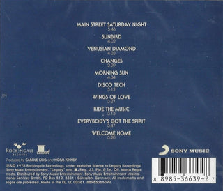 Carole King : Welcome Home (CD, Album, RE)