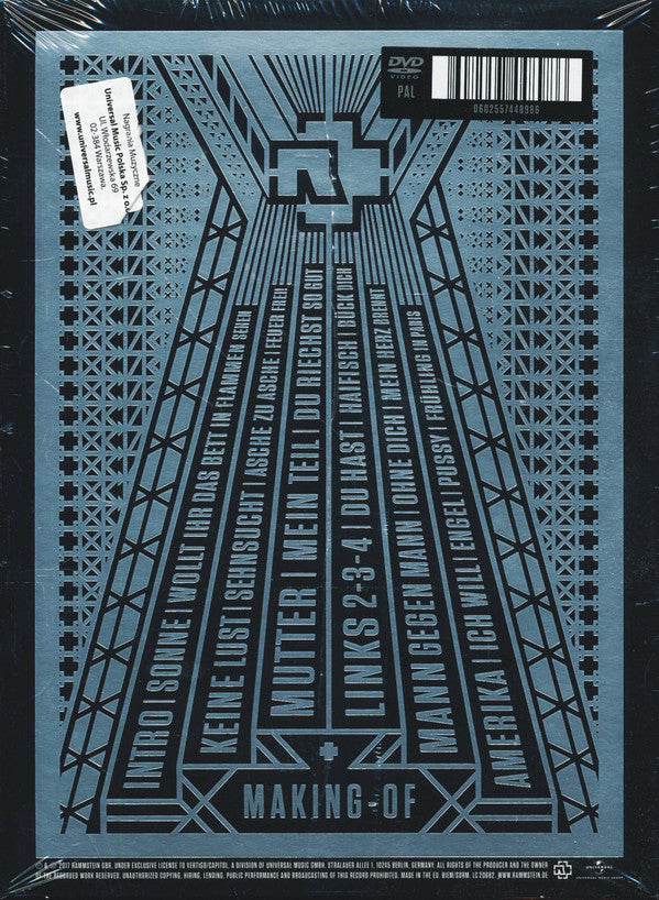 Rammstein : Paris (DVD, PAL + 2xCD + Album, S/Edition)