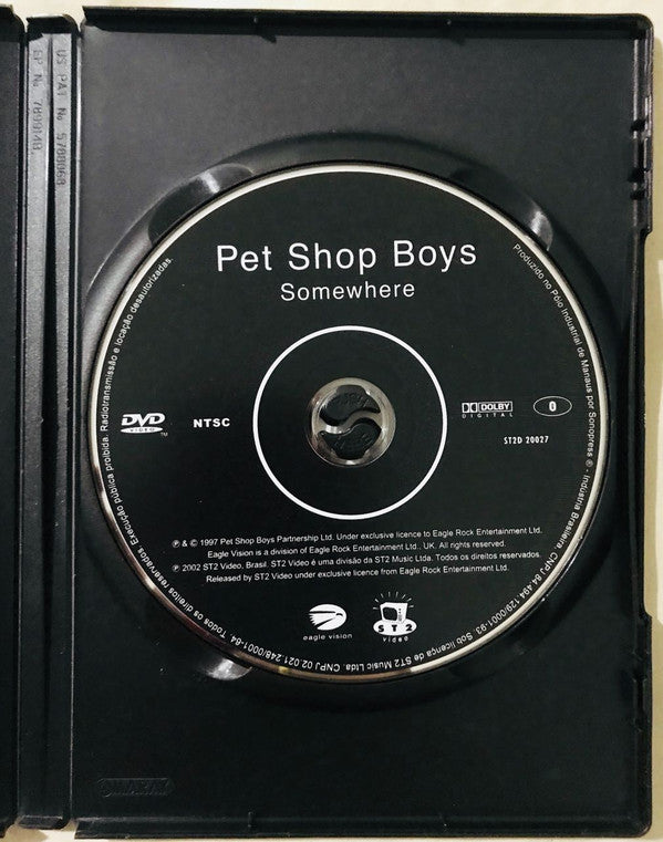 Pet Shop Boys : Somewhere (Pet Shop Boys In Concert) (DVD-V, RP, NTSC, AB )