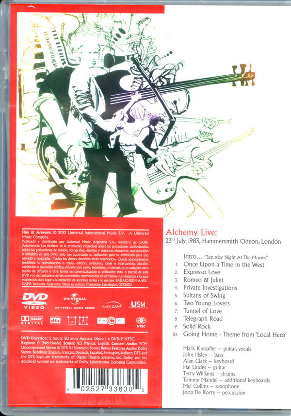 Dire Straits : Alchemy - Dire Straits Live (DVD-V, NTSC)