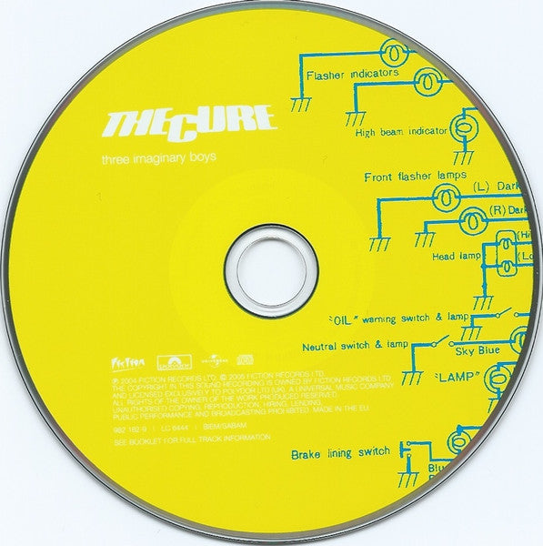 The Cure : Three Imaginary Boys (CD, Album, RE, RM, RP)