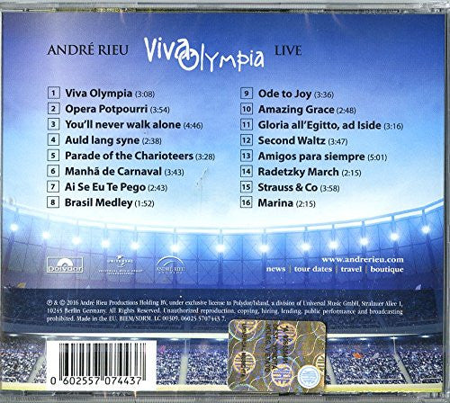 André Rieu And His Johann Strauß Orchestra : Viva Olympia (Live) (CD, Album)
