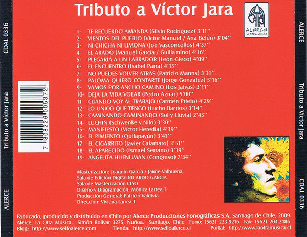 Various : Tributo A Victor Jara (CD, Comp)