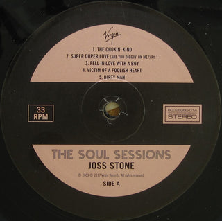 Joss Stone : The Soul Sessions (LP, Album, RE)