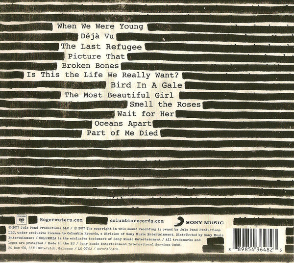Roger Waters : Is This The Life We Really Want? (CD, Album)