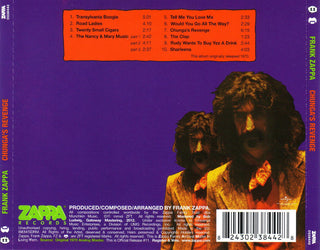 Frank Zappa : Chunga's Revenge (CD, Album, RE, RM, Arv)