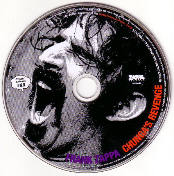 Frank Zappa : Chunga's Revenge (CD, Album, RE, RM, Arv)