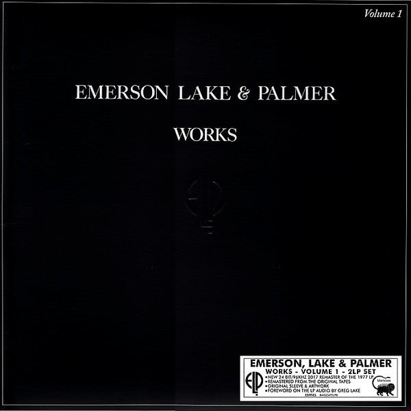 Emerson, Lake & Palmer : Works (Volume 1) (2xLP, Album, RE, RM, Tri)