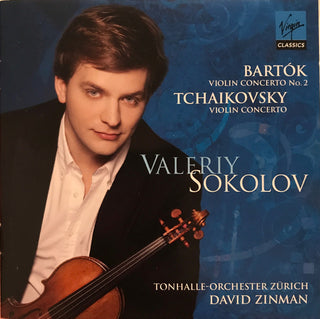 Valeriy Sokolov, Tonhalle-Orchester Zürich, David Zinman : Tchaikovsky-Bartok: Violin Concertos (CD)