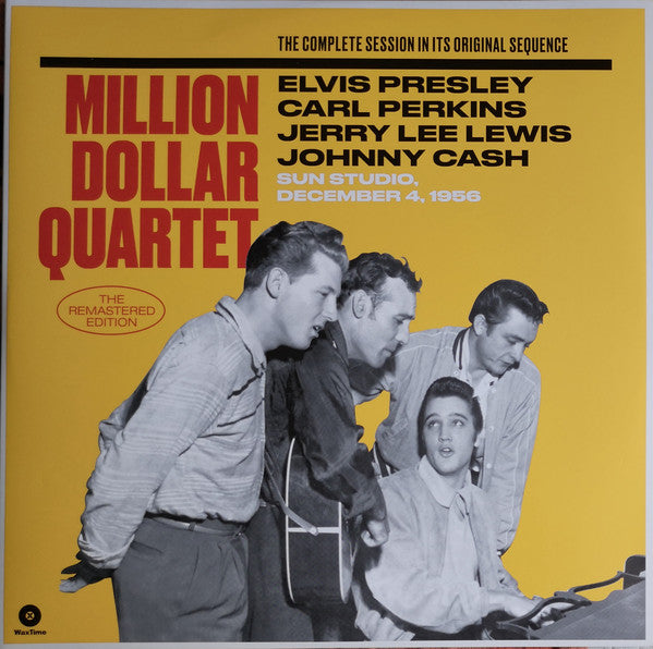Elvis Presley, Carl Perkins, Jerry Lee Lewis, Johnny Cash : Million Dollar Quartet (The Complete Session In Its Original Sequence) (2xLP, Album, RM, 180)